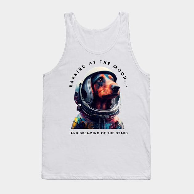 Barking at the moon... Tank Top by The Wiener Shop